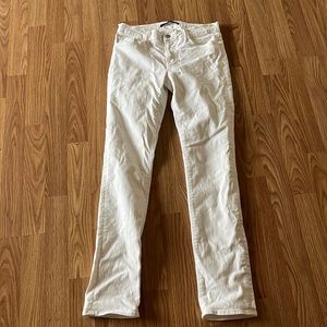 J Brand white denim jeans womens, size 30